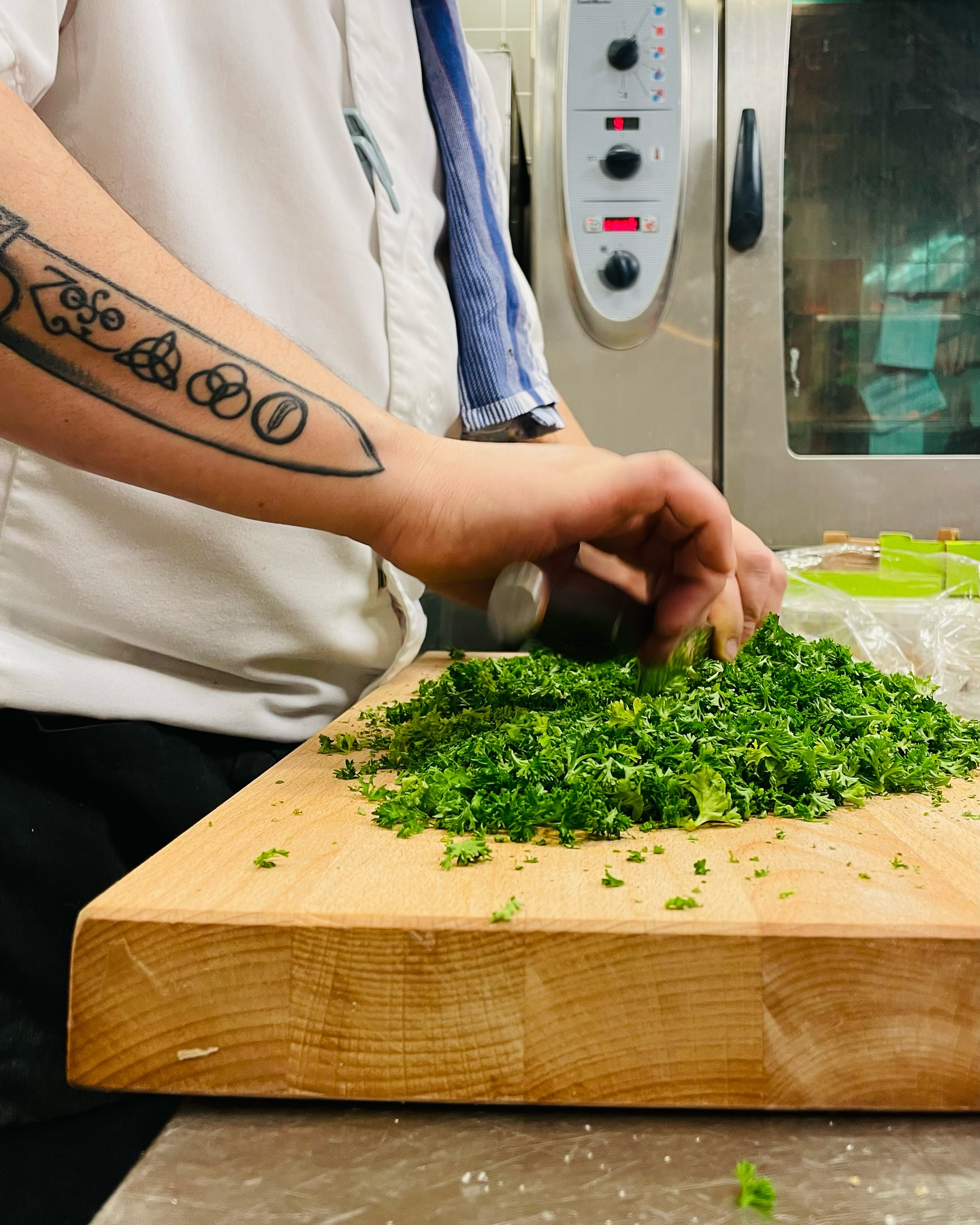 Professional chef portrait