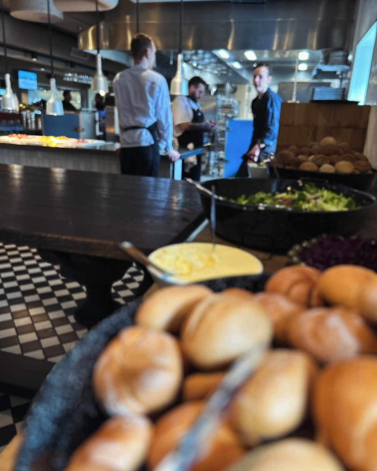 Chef preparing cuisine